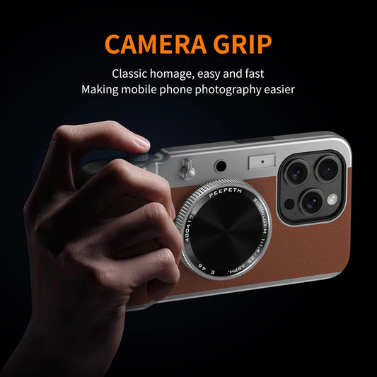 Retro Magnetic Camera Case