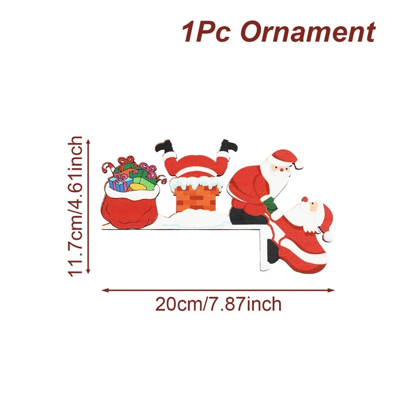 Christmas Wooden Pendants