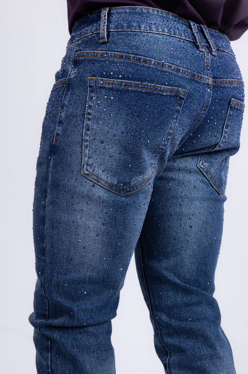 VERSAILLES DENIM RINSE BLUE BLUE