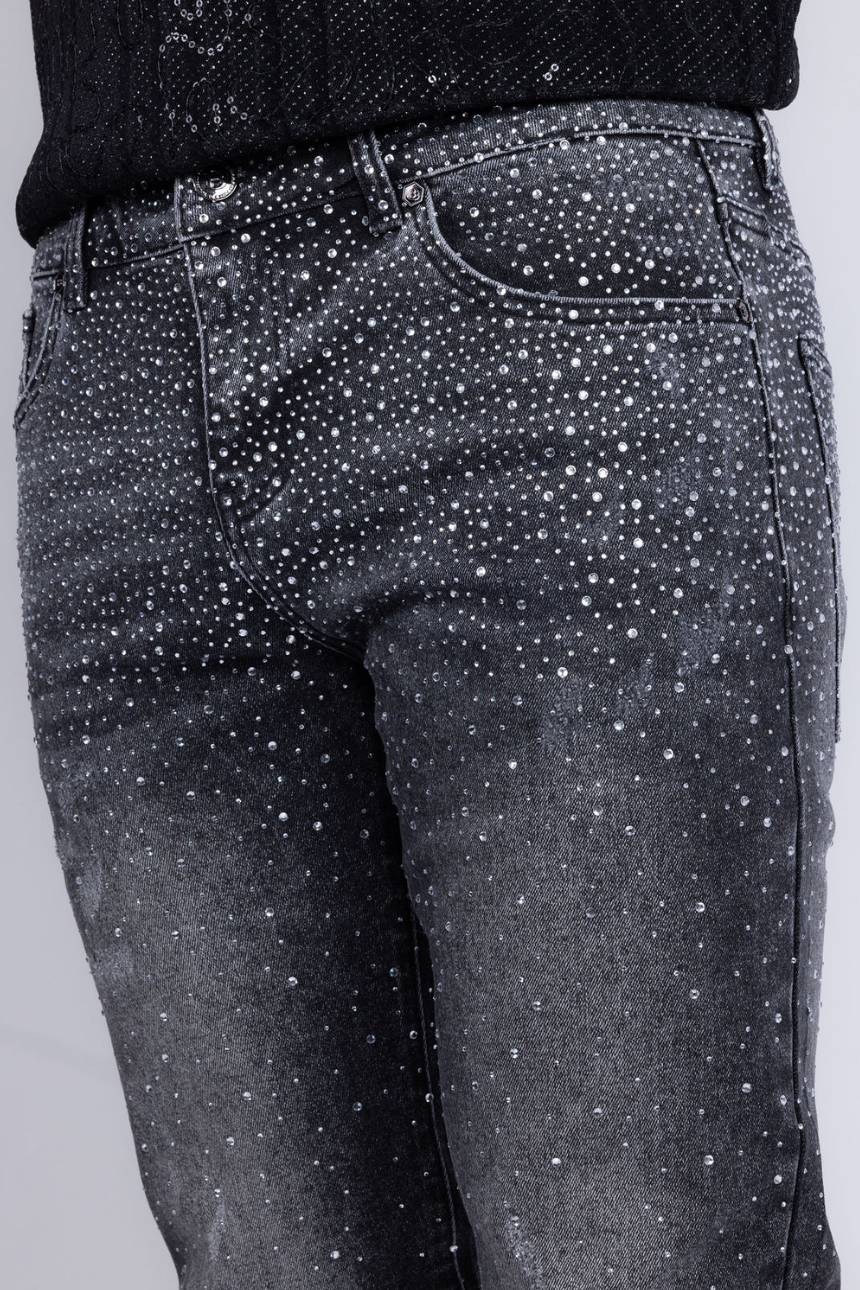 VERSAILLES DENIM BLACK SILVER