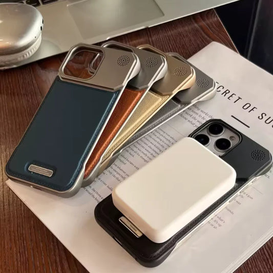 Borderless Leather AromaTherapy IPhone Case