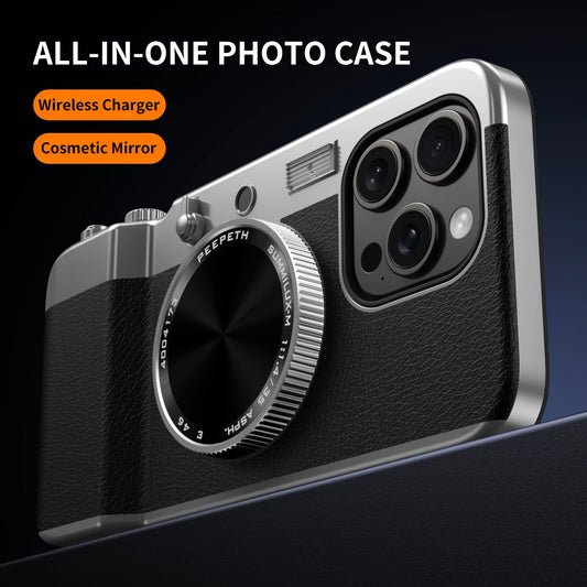 Retro Magnetic Camera Case