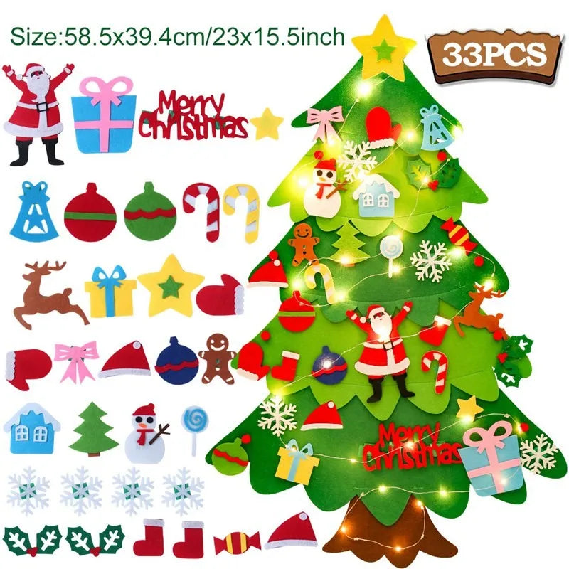 DIY Christmas Tree Decoration For Kids