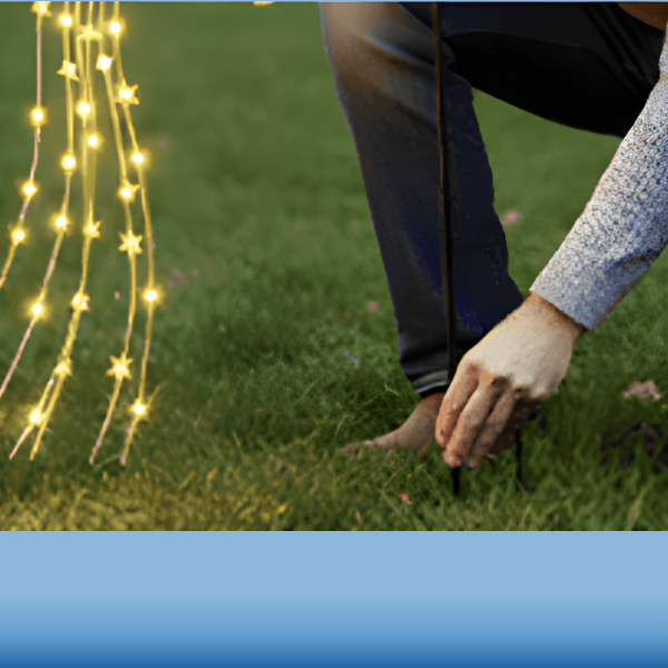 2. Attach the shepherd's hook