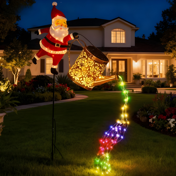 Santa Solar Light Stream