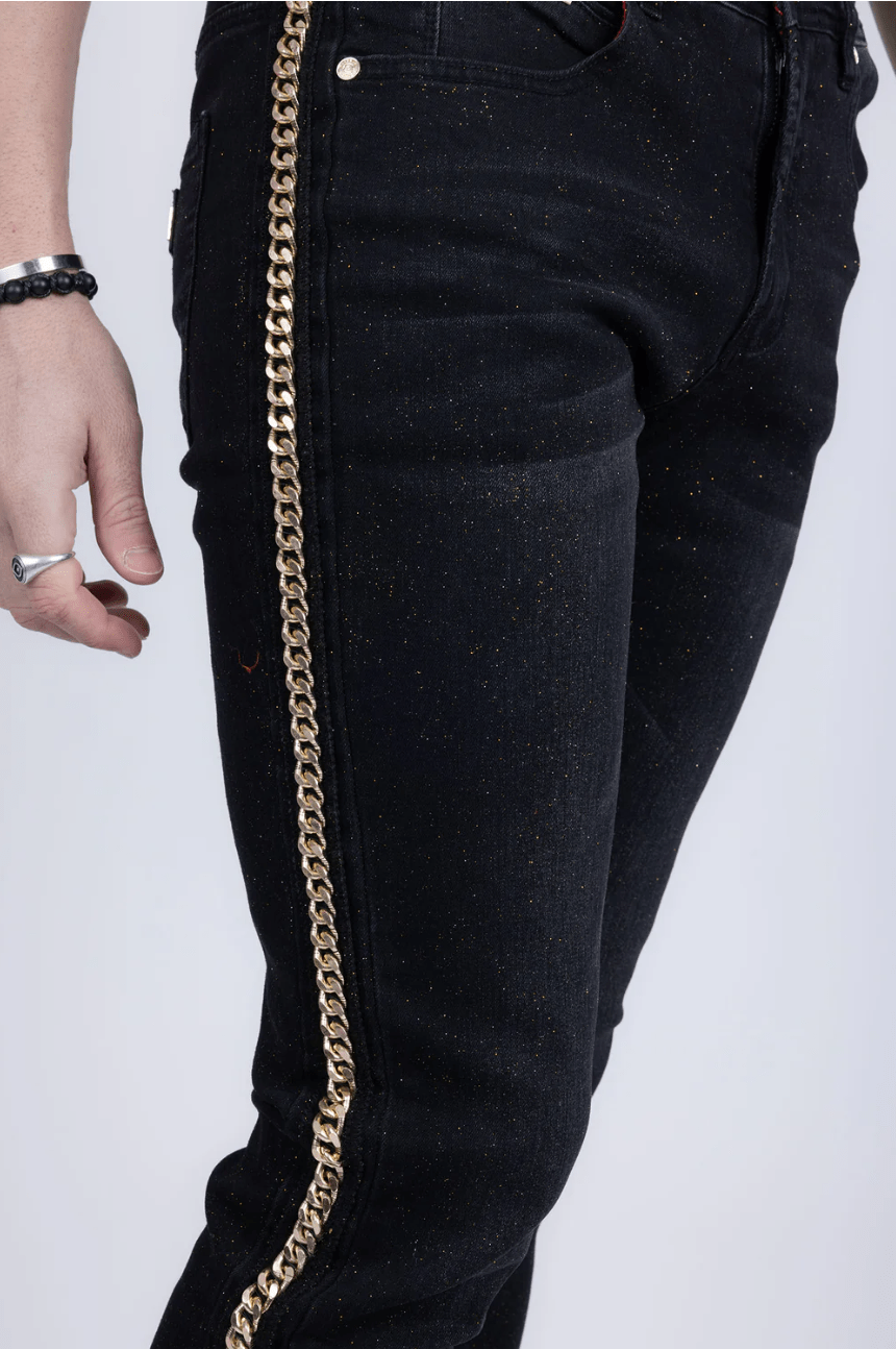 LINKED CHAINS DENIM